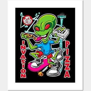 Invasion Pizza Posters and Art